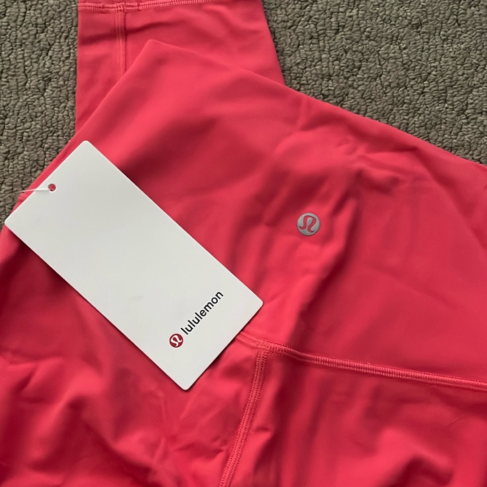 NWT Lululemon Align HR Pant size 4 pale raspberry